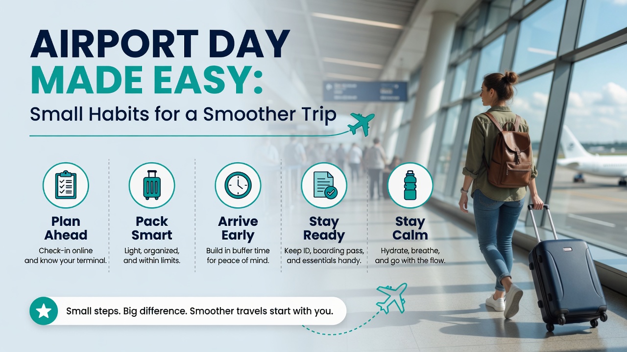 Airport Day Made Easy: Small Habits for a Smoother Trip