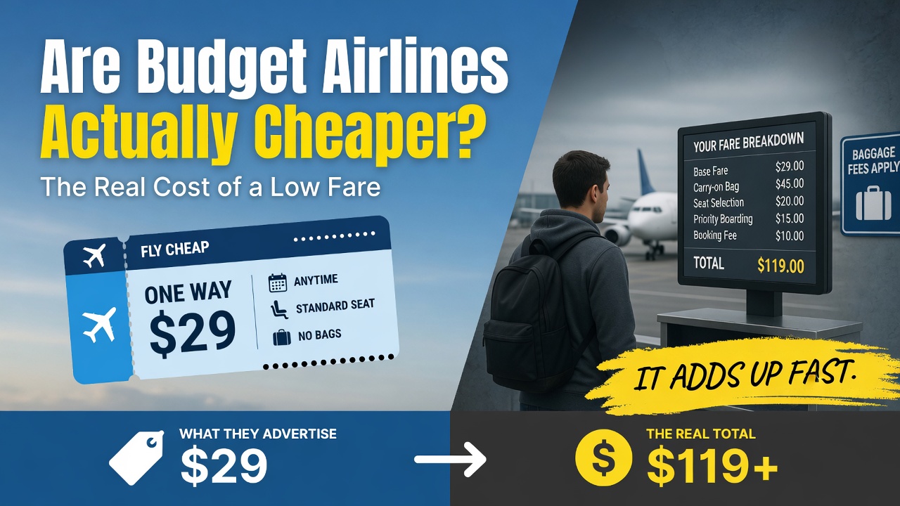 Are Budget Airlines Actually Cheaper? The Real Cost of a Low Fare
