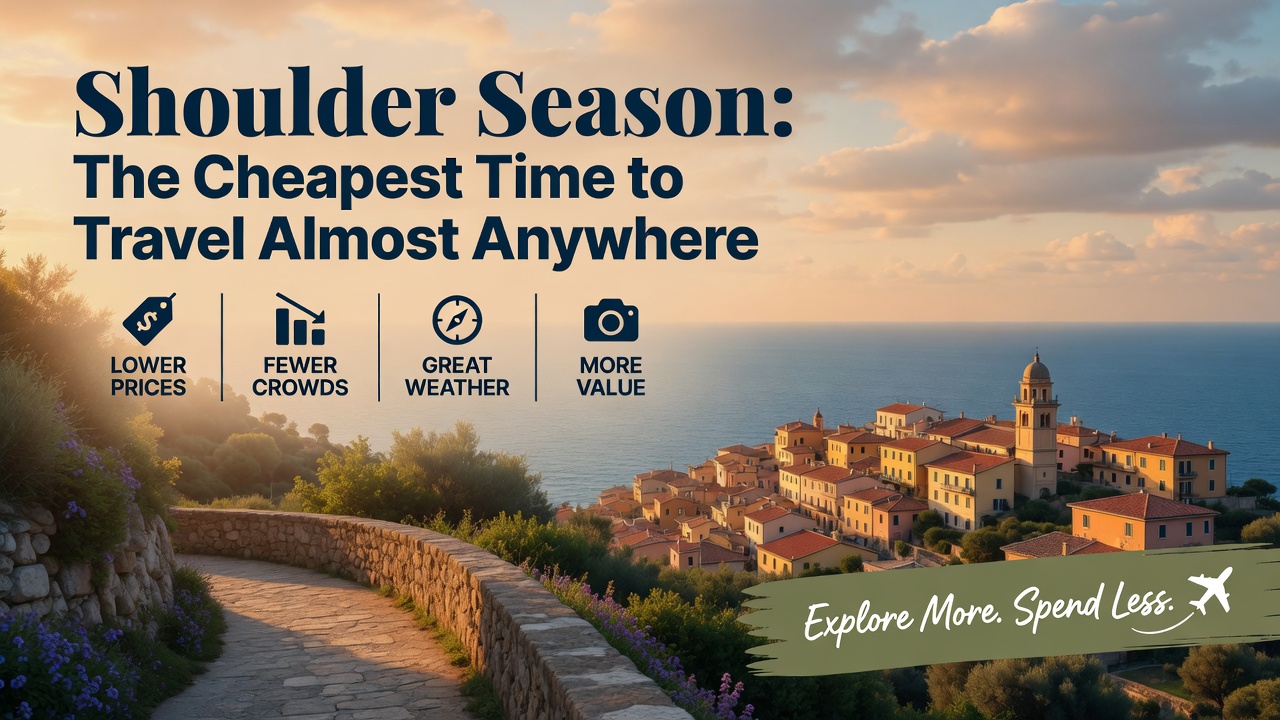 Shoulder Season: The Cheapest Time to Travel Almost Anywhere